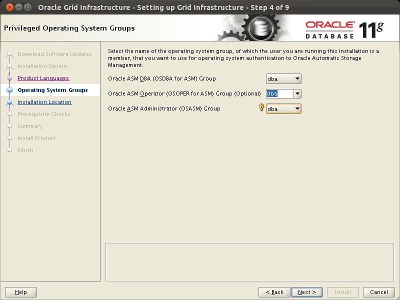 Step 5 Operating System Groups